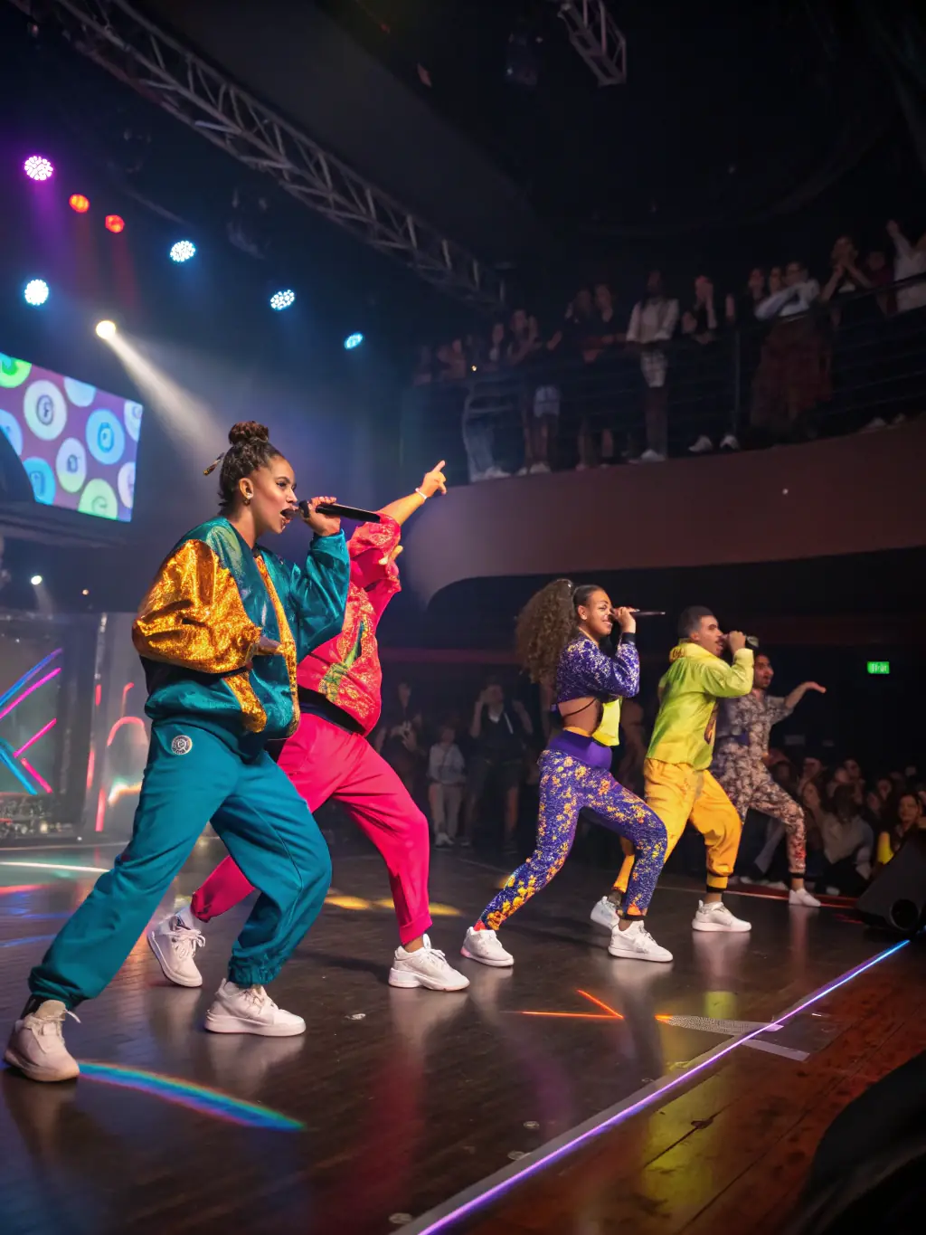 A photograph capturing the energy of a dance performance during an ILLIFEST event, emphasizing the organization's role in promoting diverse art forms.